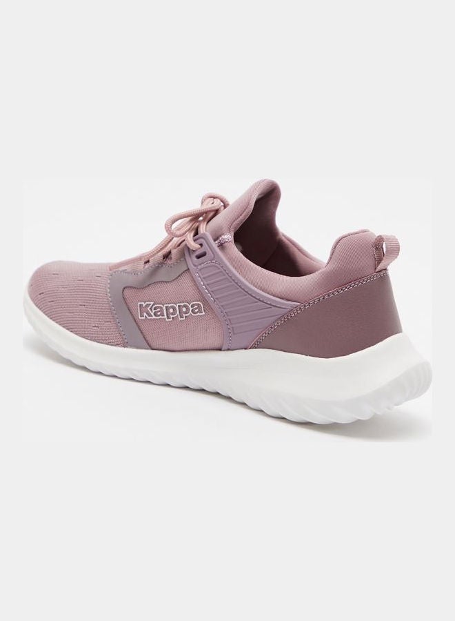 Kappa Rise Women's Lace-Up Walking Shoes Purple - Image 3