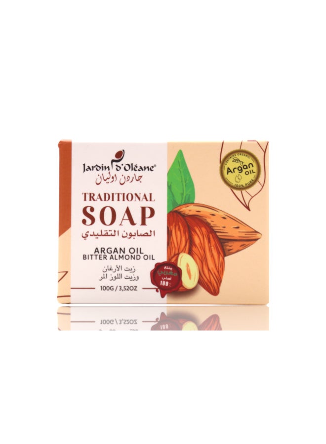 Traditional Soap With Argan and Bitter Almond Oil 100grams - pnsku/N52215496A/45/_/1706435771/7426896b-ef57-462f-8cd5-129f592790b0