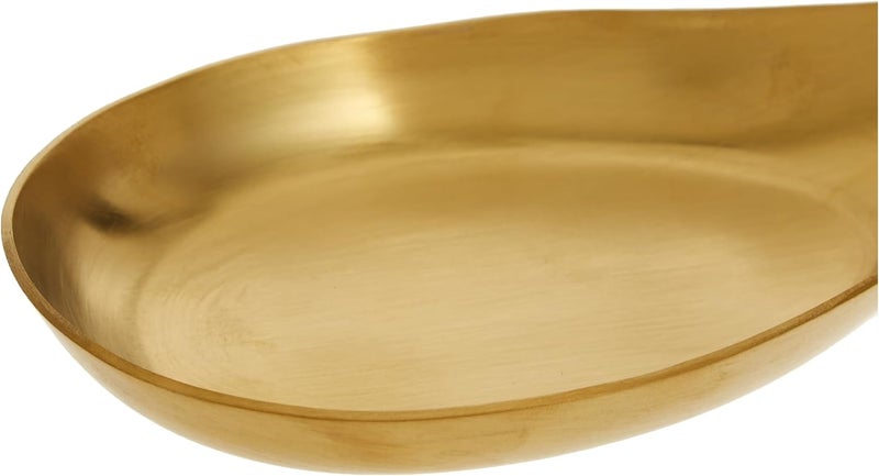 Cuisine Art Stainless Steel Spoon Rest Kitchen Tableware Spatula Holder Soup Utensil Cutlery Stand Matt Gold Matt Gold 21cm - Image 4