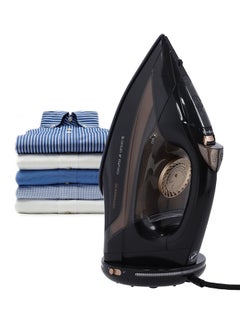 Olsenmark Steam Iron With Water Tank 420 ml 2200 W OMSI1839 Black/Brown  - Image 1