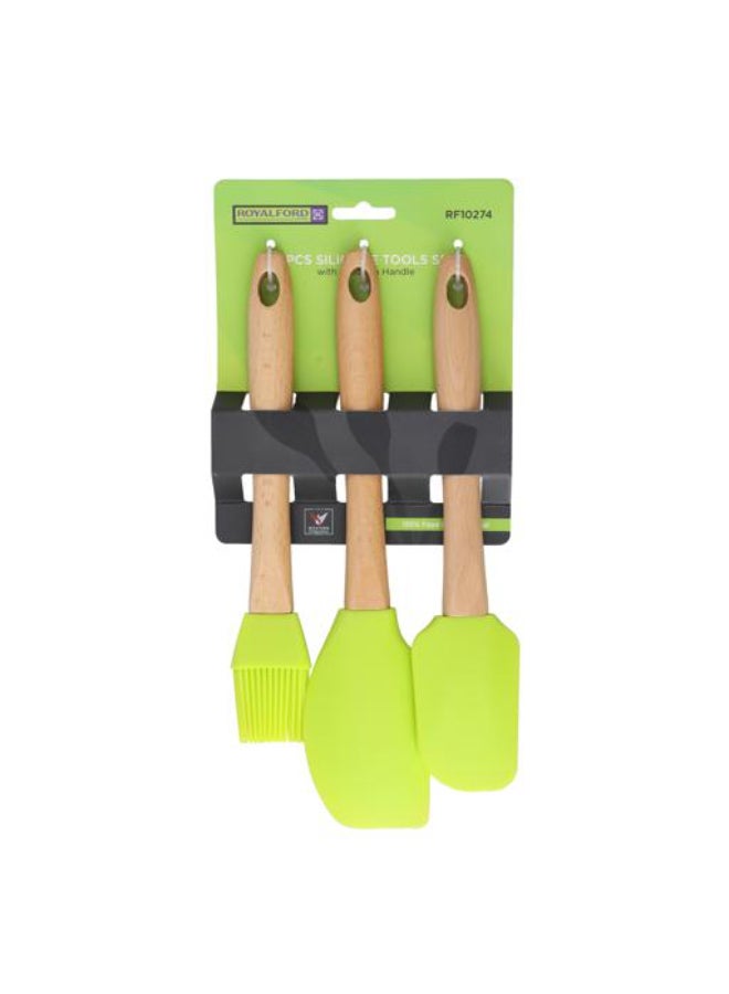 3Pcs Silicone Tools Set With Wooden Handle Multicolor - pnsku/N52225354A/45/_/1721741091/1bd8f746-9747-4069-bb6f-57bea3e95616