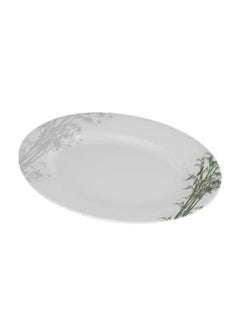 Royalford Versatile Lightweight Melamine Ware Oval Tray White 12inch  - Image 5
