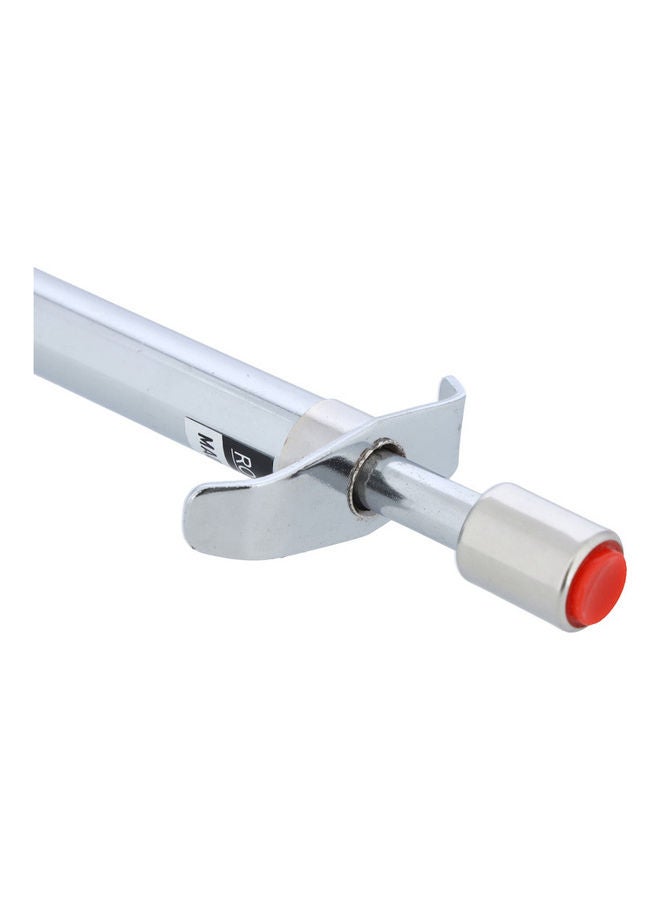 رويال فورد ولاعة غاز بتصميم قوي ومتقن - لون فضي - الأبعاد: 18.4 × 6.4 × 2 سم فضّي 18.4x6.4x2سم - Image 4