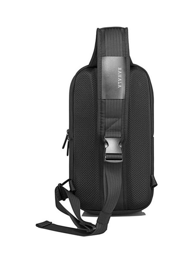RAHALA Multifunction Waterproof Crossbody Shoulder Backpack Black - Image 2