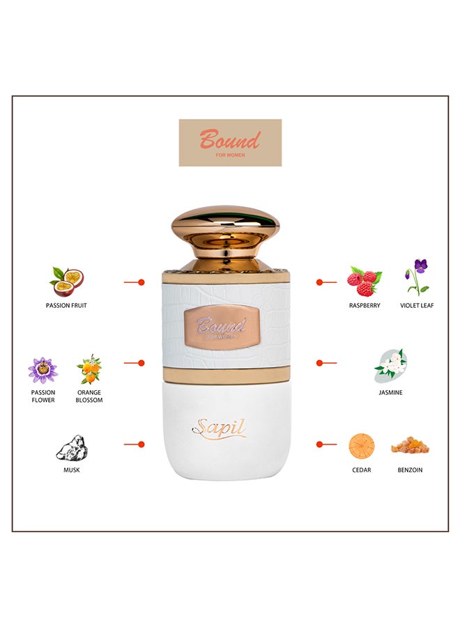 sapil Bound For Women Eau De Parfum 100.0ml - Image 3