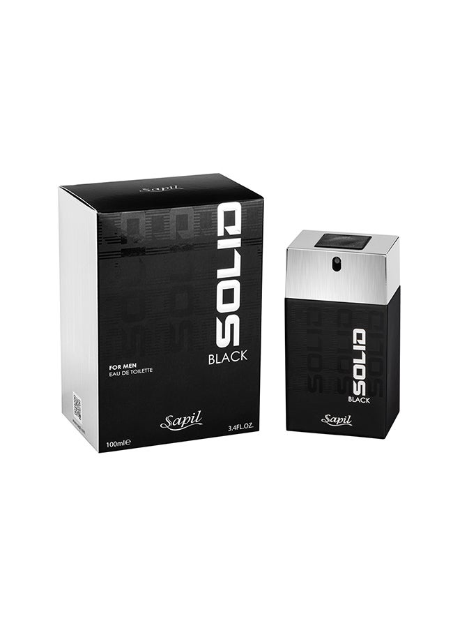 sapil Solid Black Eau De Toilette 100ml  - Image 2