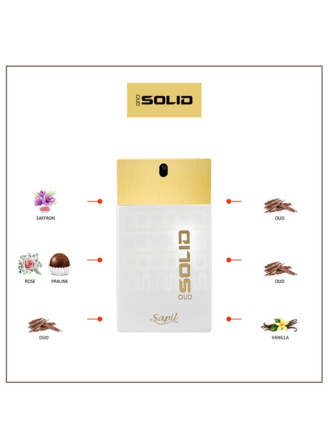 sapil Solid Oud Eau De Toilette 100ml  - Image 3