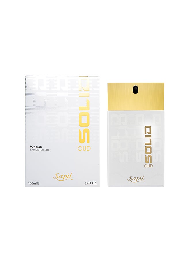 sapil Solid Oud Eau De Toilette 100ml  - Image 2