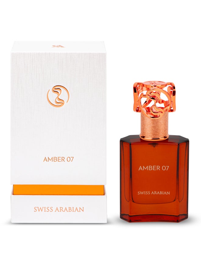 SWISS ARABIAN - Amber 07 - Unisex Eau De Parfum 50.0ml - Image 1
