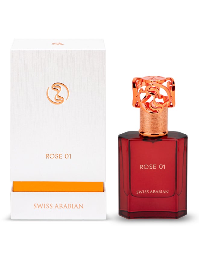 SWISS ARABIAN - Rose 01 - Unisex Eau De Parfum 50.0ml - Image 1