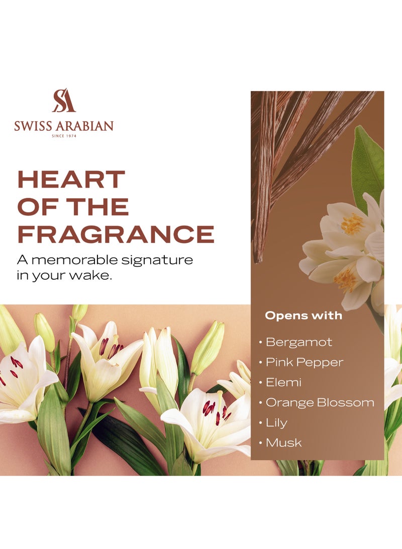 SWISS ARABIAN Musk 01 Extrait De Parfum Premium Quality Perfume, Unisex Fragrance, Floral, Musky, Luxurious Blend Perfume For Women And Men 50.0ml - Image 4