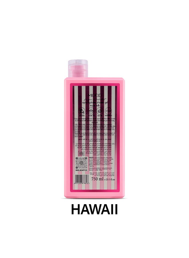 MOOD HAWAII SHOWER GEL 750grams - Image 2