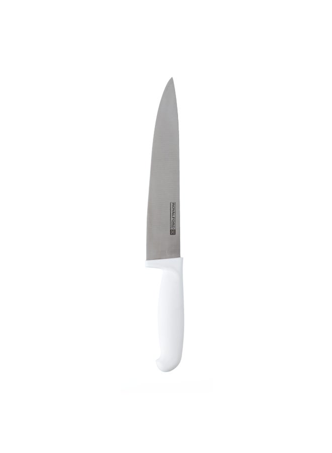 Royalford Stainless Steel Chef Knife White 8inch  - Image 5