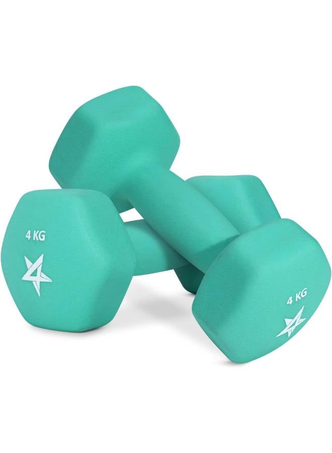 BODY SCULPTURE Vinyl Dumbbells 8kg  - Image 1