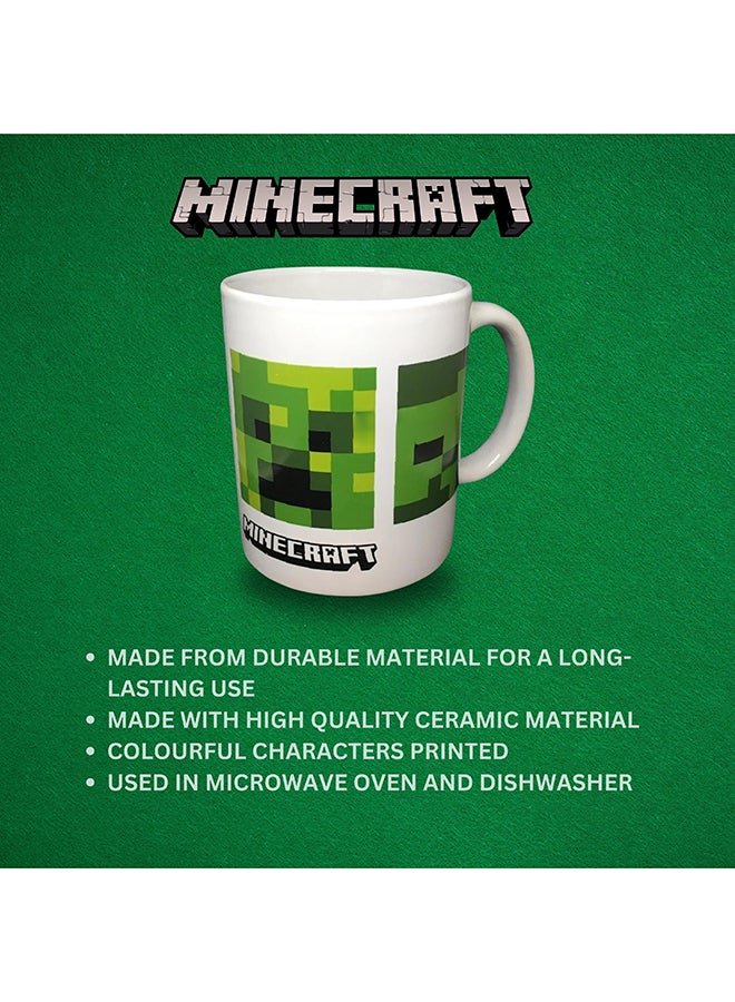 موجانج مق مطبوع عليه شخصيات ديزني ماين كرافت، سعة 325 مل، متعدد الالوان، سيراميك متعدد الألوان 330ملليلتر - Image 3