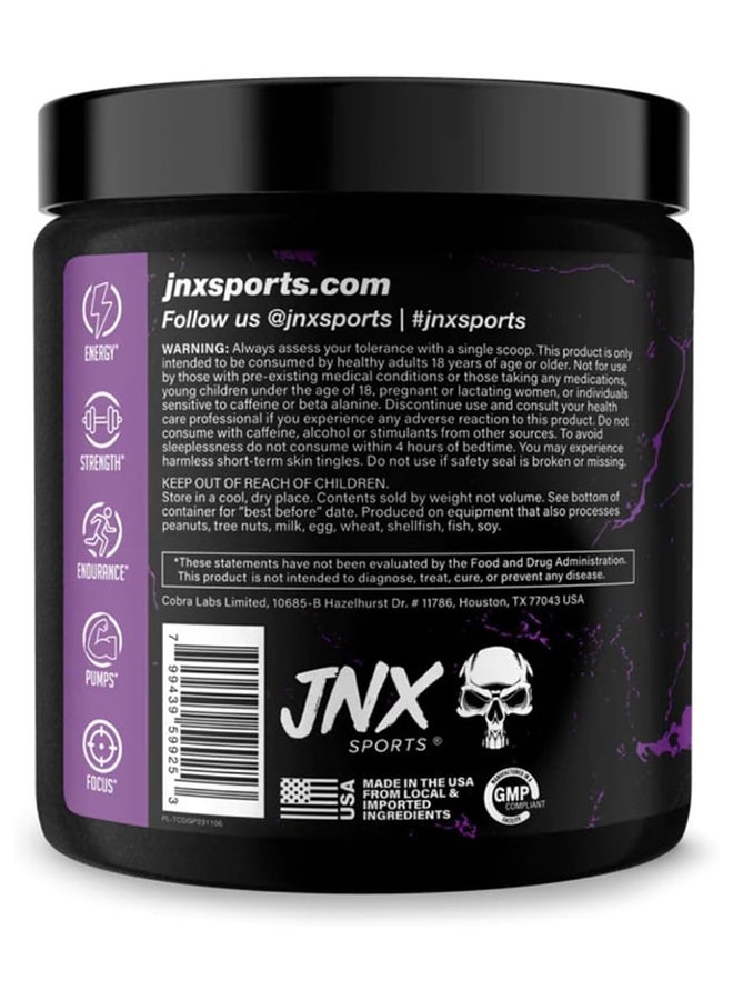 The Curse Pre-Workout Dark Grape Supplement 50 Servings