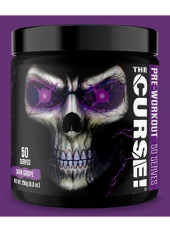 JNX Sports The Curse Pre-Workout Dark Grape Supplement 50 Servings  - Image 4