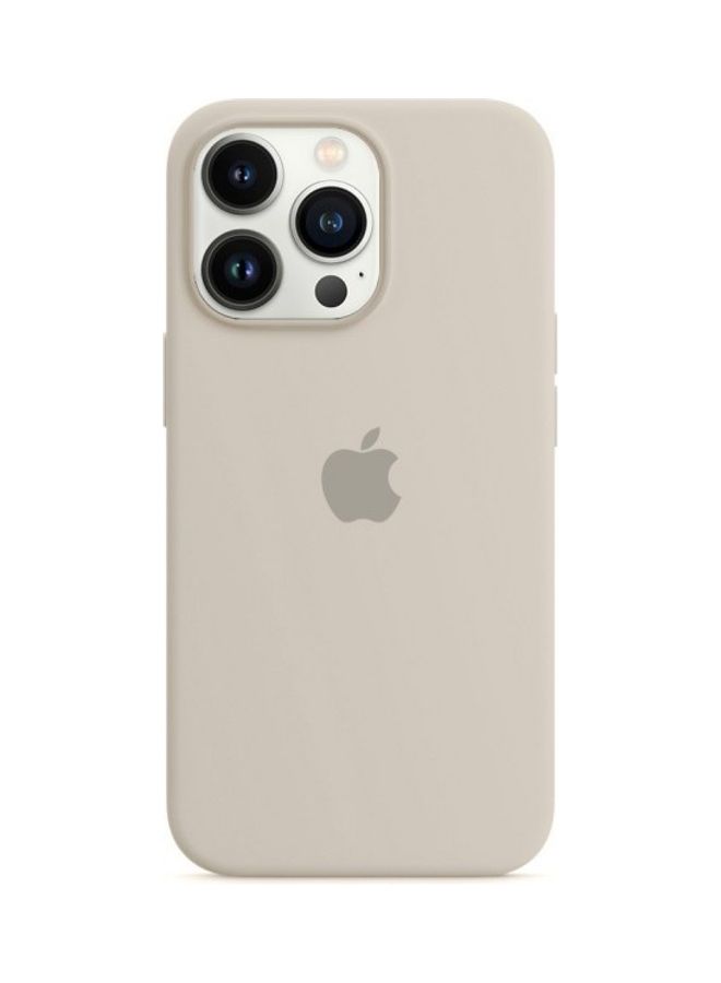 MARGOUN Protective Soft Silicone Case Cover for Apple iPhone 13 Pro Stone - Image 1