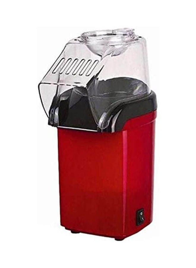 Fast Hot Air Popcorn Popper Machine No Oil Popcorn Maker, Ideal For Watching Movies And Holding Parties In Home Healthy Hot Air Popcorn Popper MS-993147 Red - Image 1