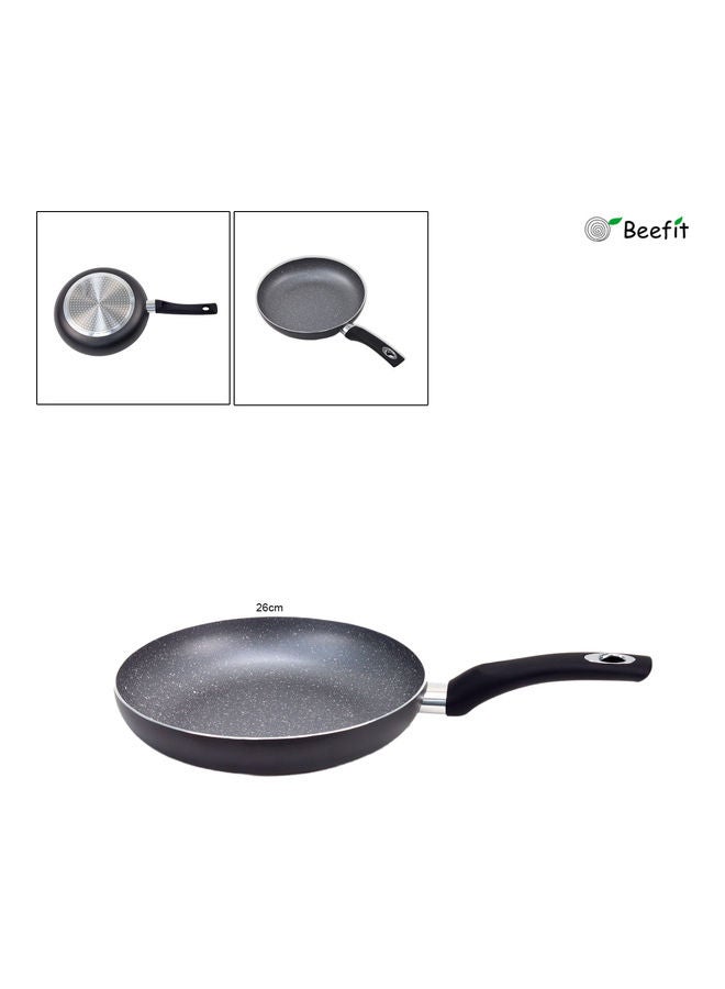 Beefit Induction Compatible Non-Stick Fry Pan Soft Touch Handle Black 26cmcm - Image 1