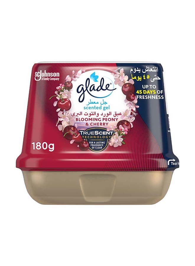 Glade Scented Gel Peony And Cherry Pink 180grams  - Image 1