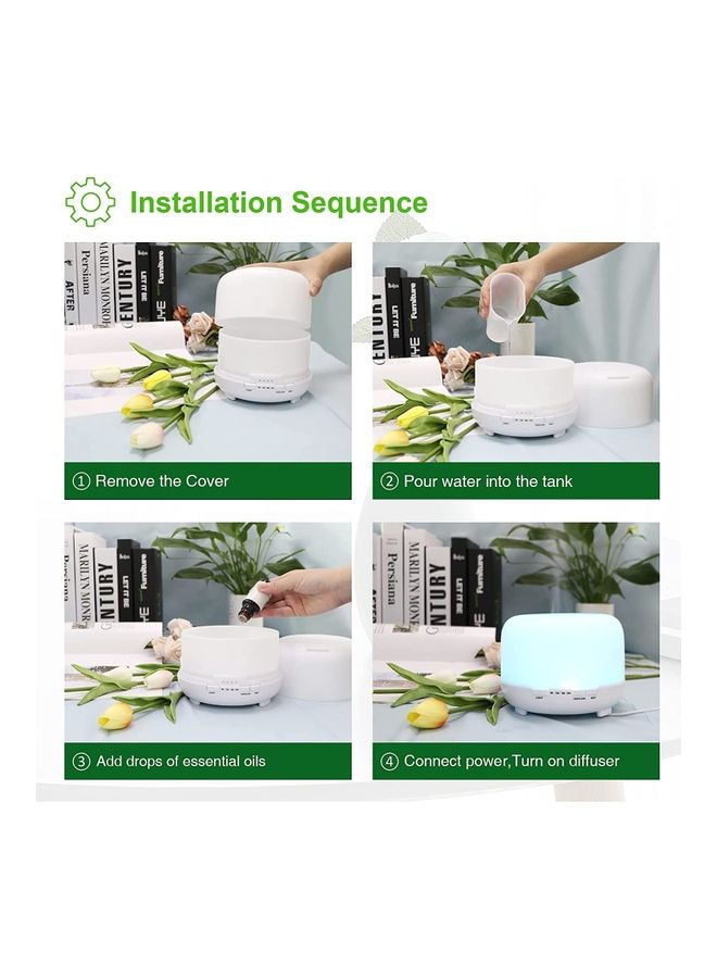 تستخدم للعلاج بالعطور أبيض