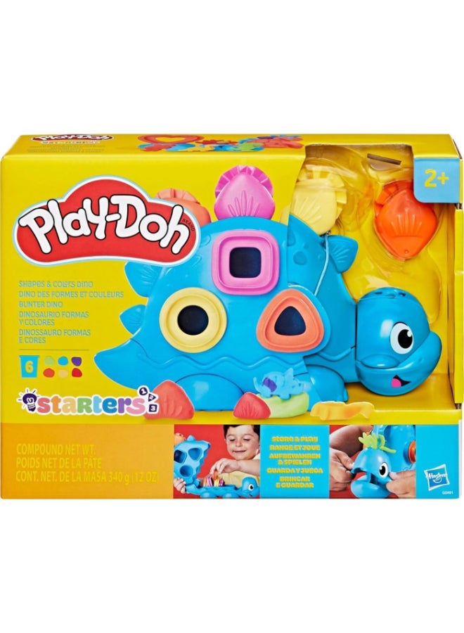 Play-Doh Shapes & Colors Dino starter set 3 Pcs - Image 1