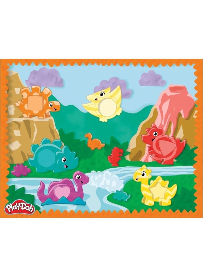 Play-Doh Shapes & Colors Dino starter set 3 Pcs - Image 5