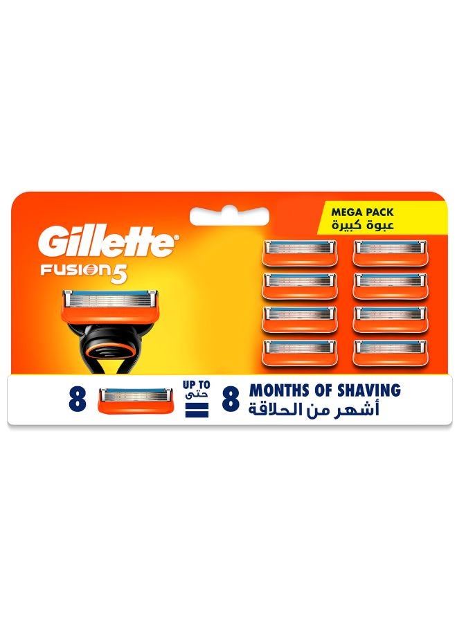 Gillette - 8 Pieces Fusion Blade - Image 1