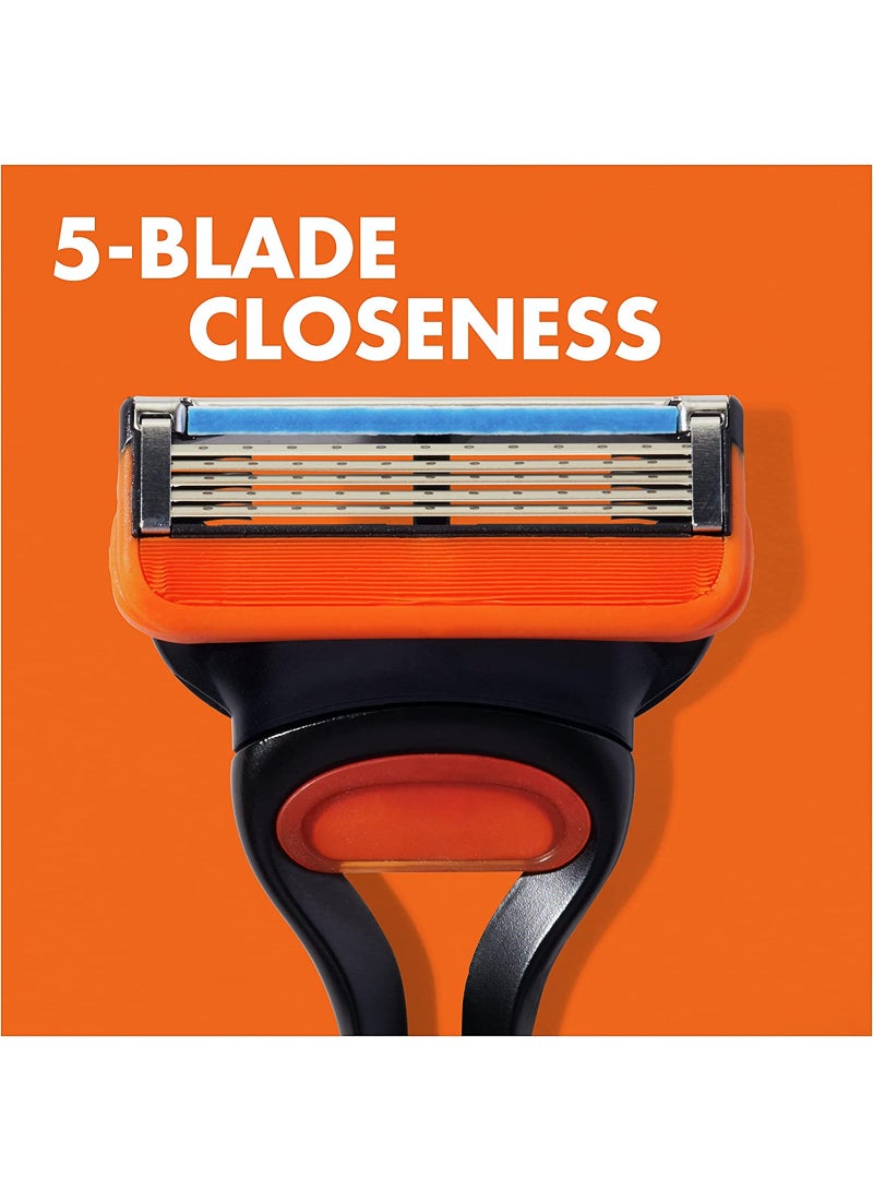 Gillette Fusion5 Refillable Razor With  Handle  And 11 Blade Refills - Image 2