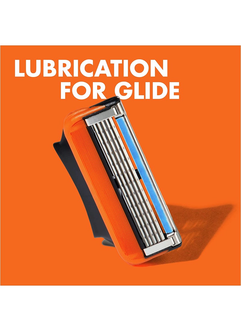 Gillette Fusion5 Refillable Razor With  Handle  And 11 Blade Refills - Image 4