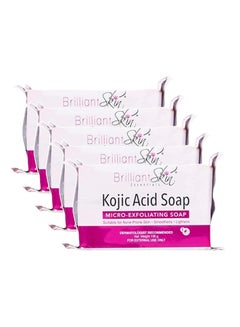 Brilliant Skin Essentials 5-Piece Kojic Acid Micro-Exfoliating Soap 5 X 135grams  - Image 1