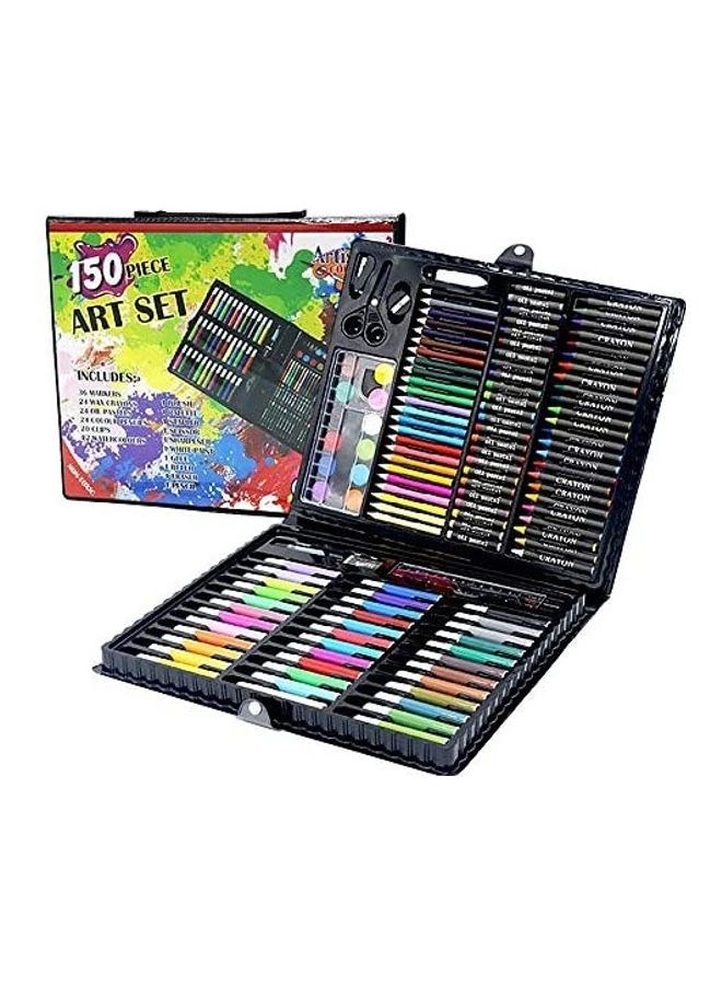 150-Piece Children Watercolour Pens Brush Set Gift Box 12inch