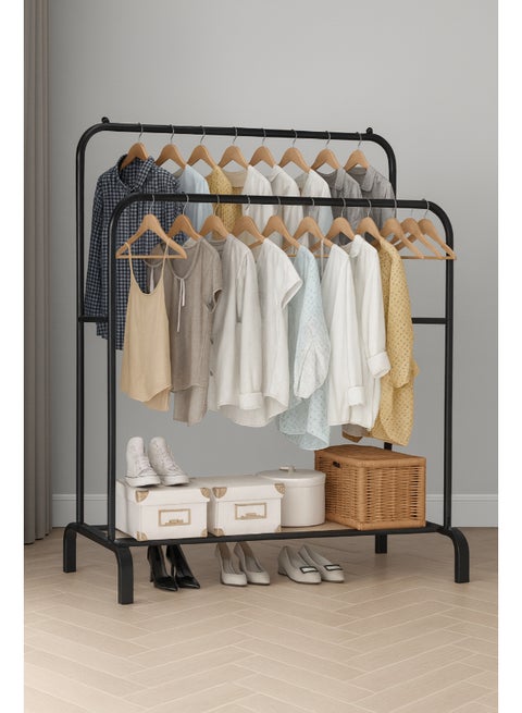 Clothes Organizer And Holder Metal Stand multicolor 110x53x150cm