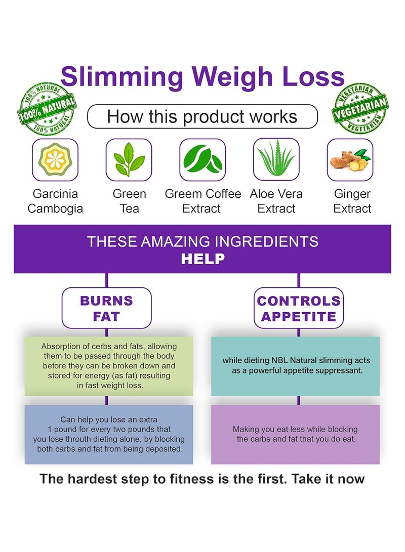 NBL Natural - Slimming Weight Loss 60 Capsules - Image 1