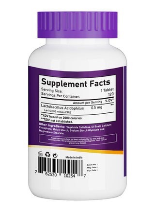 Probiotics 100 Million 120 Tablets - view 3