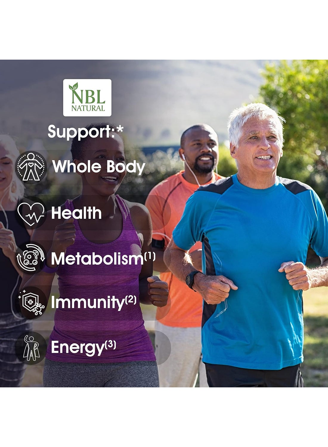 Nbl Natural Multivitamin For Women & Men Tablets 300 'S