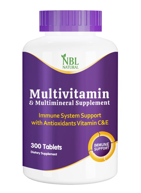 Multivitamin For Women And Men 300 Tablets