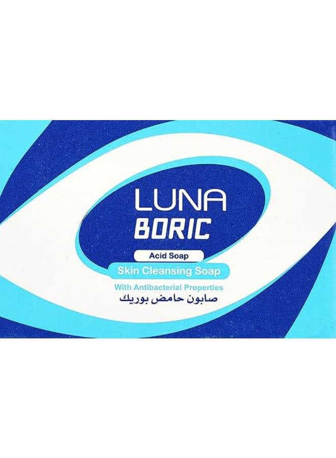 Luna Medicated Soap Boric Multicolour 55grams  - Image 1