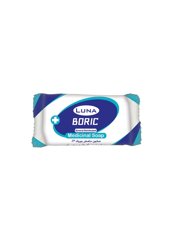 Luna Medicated Soap Boric Multicolour 55grams  - Image 2