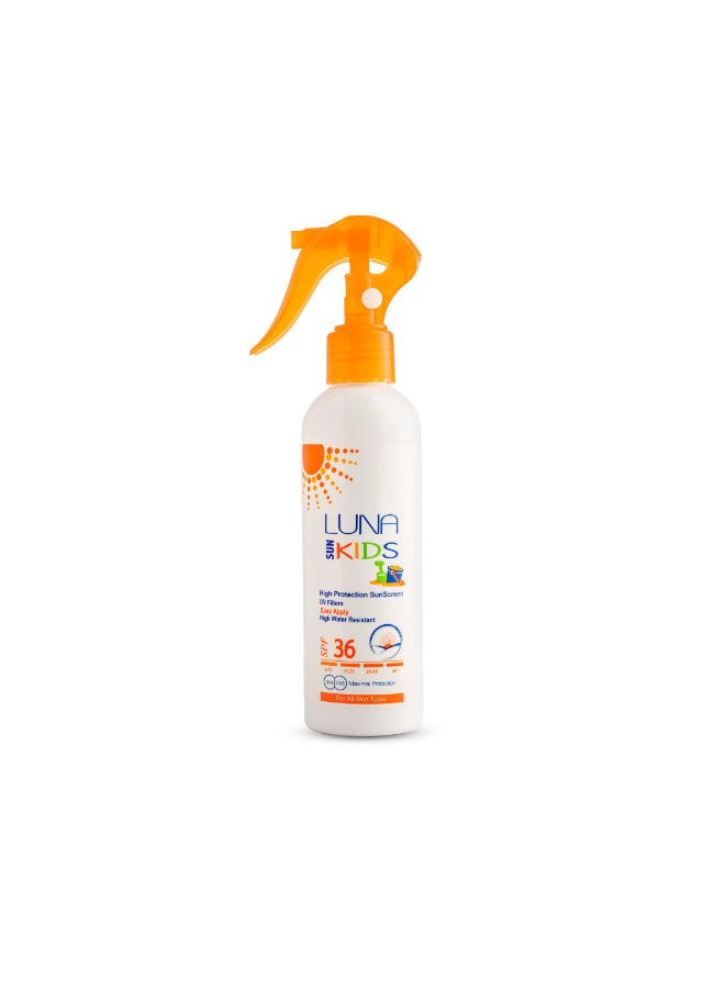 Luna Luna Sun Screen Kids 36 Spf / 165 Ml 