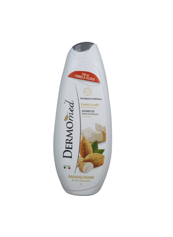 درمومد - Almond Shower Gel Multicolour 750ml - Image 1