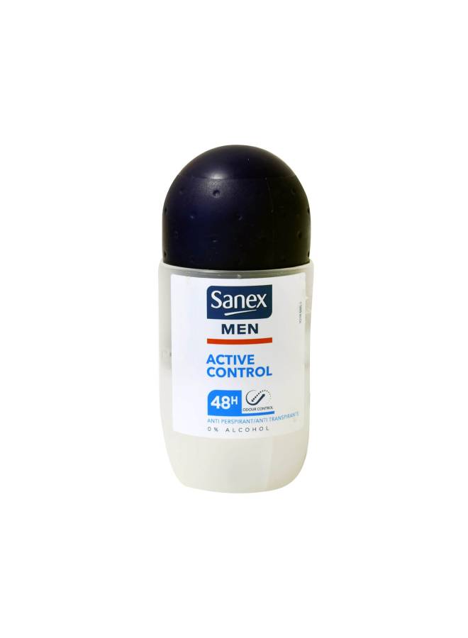 Sanex - Man Roll On Active Control Multicolour Multicolour 50ml - Image 1