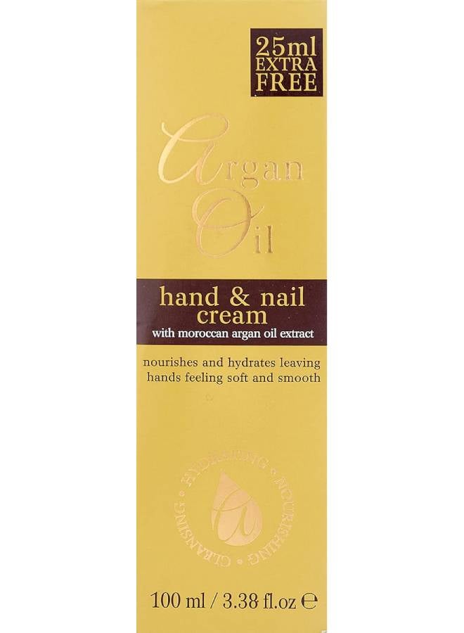 Argan - hand and nail cream with moroccan argan oil extract Brown 100ml - Image 1