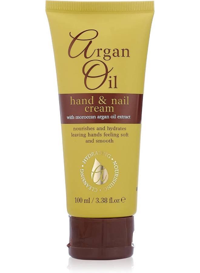 Argan - hand and nail cream with moroccan argan oil extract Brown 100ml - Image 1