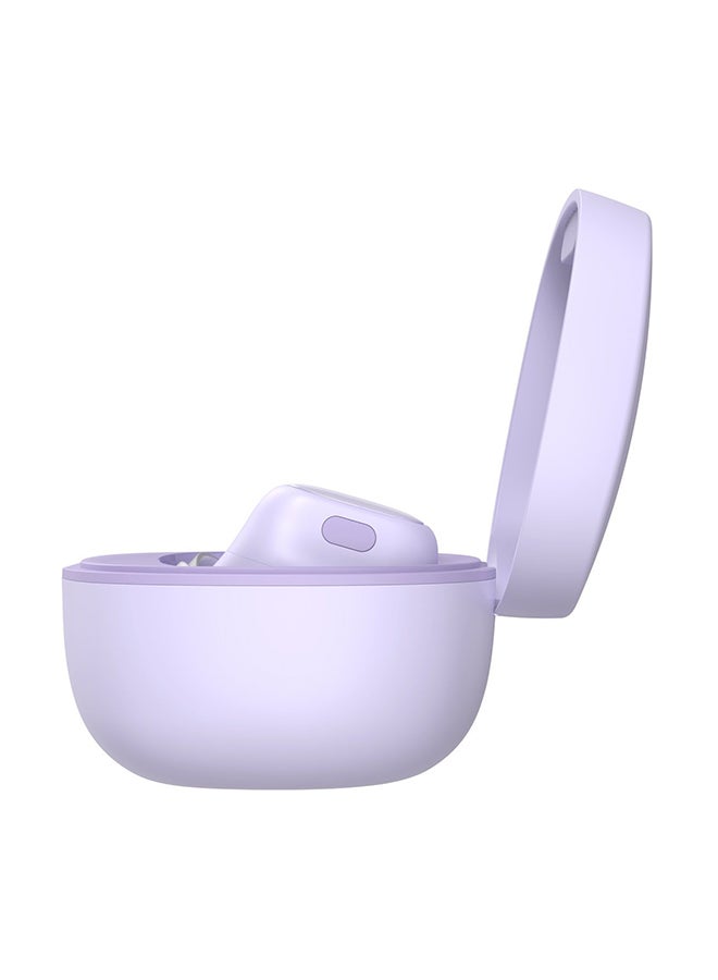 Baseus Bowie E2 True Wireless Waterproof Bluetooth V5.2 TWS Noise Cancelling Earphones Touch Control Earbuds HiFi Stereo 205H Earbuds with Charging Case for iPhone Android - purple Purple - Image 5