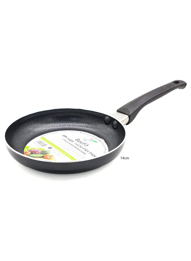 Beefit Premium Non-Stick Ceramic Fry Pan Black 14cm - Image 1