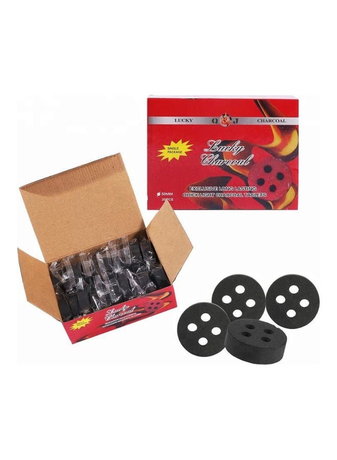 Lucky 20-Piece Charcoal-Bakhoor Coal Black 50mm - Image 2