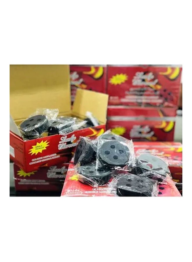 Lucky 20-Piece Charcoal-Bakhoor Coal Black 50mm - Image 3