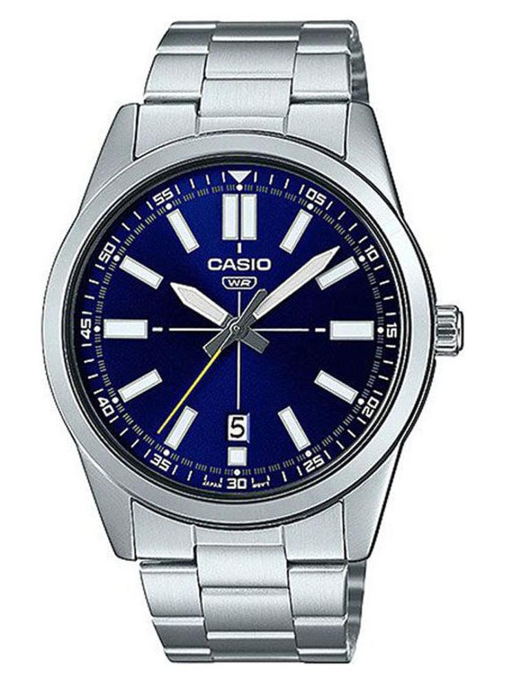 CASIO Men's Stainless Steel Analog Watch MTP-VD02D-2EUDF - Image 1